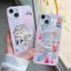 Cute Phone Case for Realme C53 C67 Reno 12 Redmi Note 13 Pro Redmi 13C 14C IPhone 16 Tecno Honor X8 Samsung S23 FE S25 Ultra A35 A54 A53 Vivo Cover