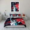 Statue of Liberty fireworks. Bedding sets Duvet cover sets Duvet covers Pillowcases(1 * Duvet Cover 2 * Pillowcases without duvet insert)