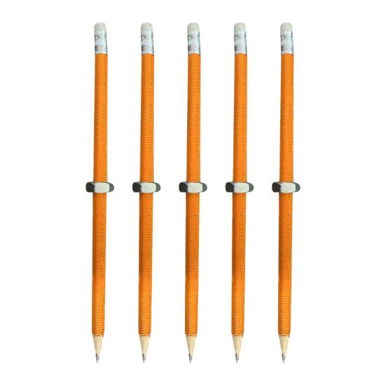 Деревянный карандаш с резьбой для фокусировки, фиджет, винт-гайка, пишущий инструмент для детей и взрослых, для снятия стресса и тревоги, игрушка для школы, офиса, путешествий