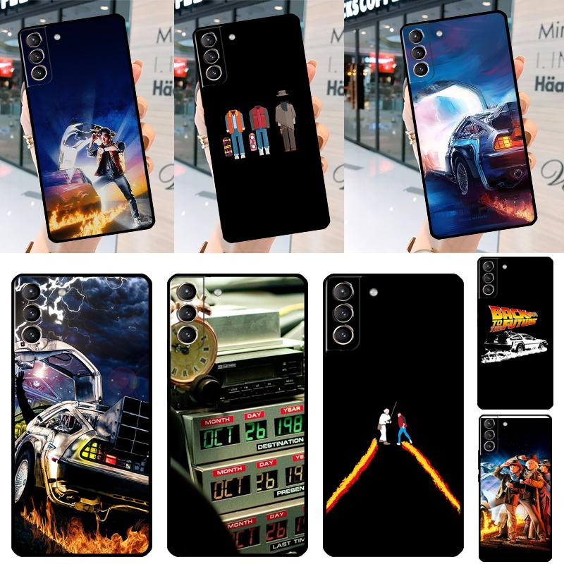 Back To The Future Case For Samsung Galaxy S23 S22 S21 Ultra S20 FE S9 S10 Note 10 Plus Note 20 Ultra Cover