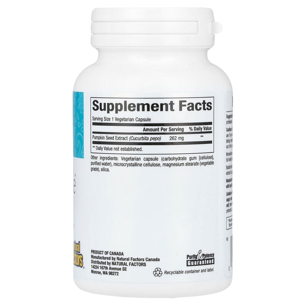 Natural Factors Womensense BladderSense Veggie Capsules, 90 Count