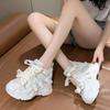 High Platform Sneakers Women Thick Sole Sports Ladies Trainers Vulcanized Shoes Woman Chunky Sneakers Zapatillas Mujer