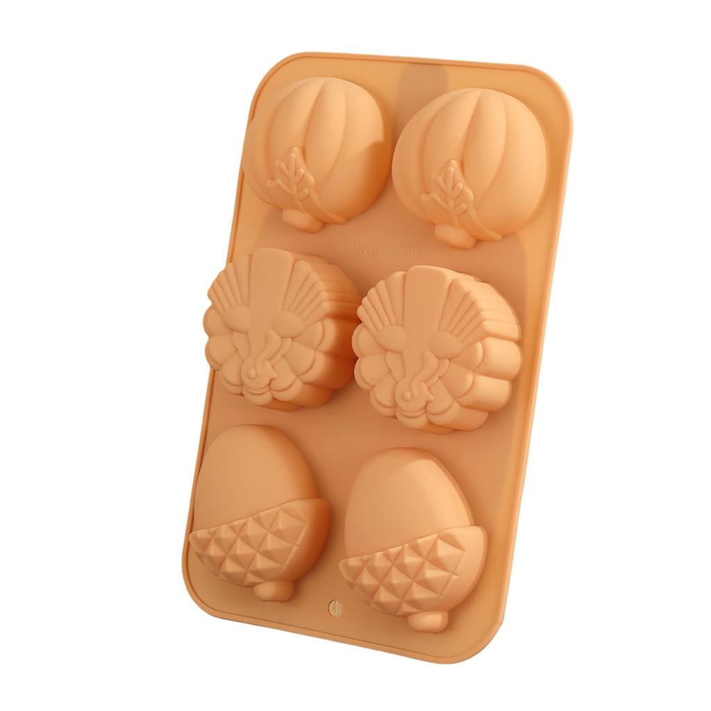 Halloween Silicone Cake Mold Cold Home Baking Mold 6 Even Cake Mold Soap Mold