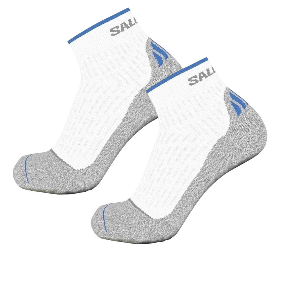Salomon Mens Ultra Quarter Running Ankle Socks (Pack of 2)