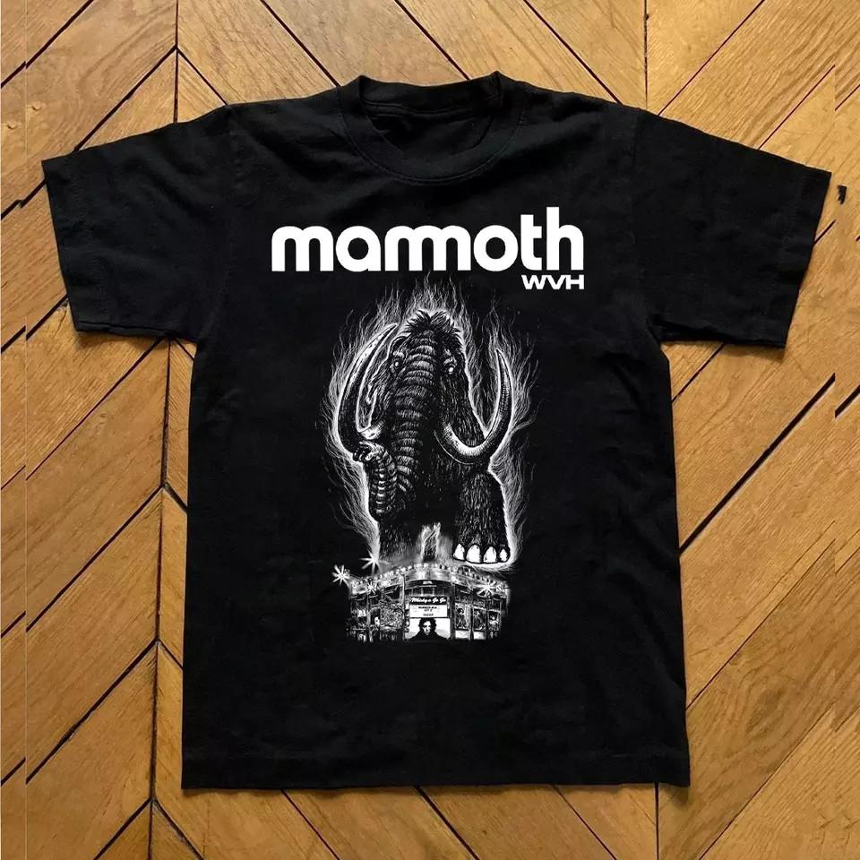 Коллекция плакатов группы Mammoth WVH Подарок для фаната Размеры от S до 5XL Футболка