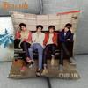 45X45 см CNBLUE KPOP Наволочка с квадратной молнией, хлопково-льняная ткань, наволочки для спальни, дома, декоративные подарки для мальчиков и девочек