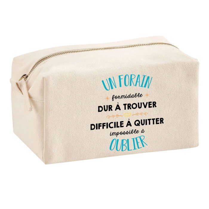 Trousse multifonction Un Forain Formidable Cadeau Anniversaire Noël Collègue Départ Retraite | Trousse Scolaire Fournitures Bureau