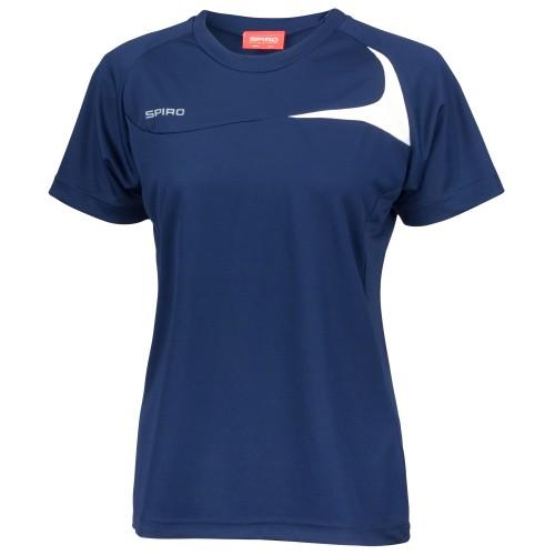 Spiro Womens/Ladies Sports Dash Performance Training T-Shirt