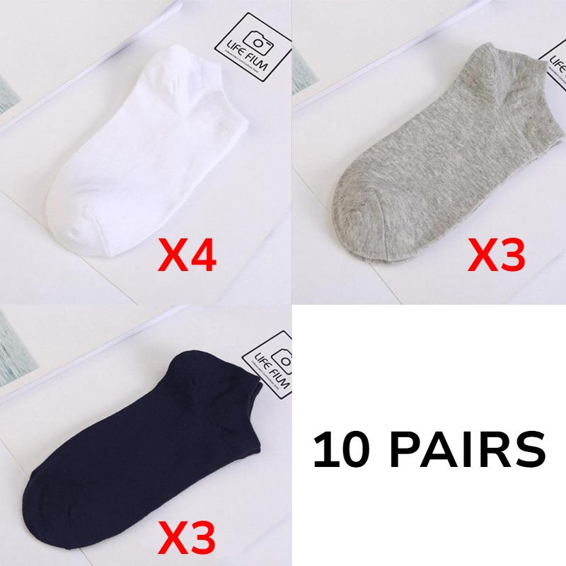 5 пар женских белых и черных носков до щиколотки, женские носки, дышащие спортивные носки, однотонные носки-лодочки, удобные полиэстеровые носки