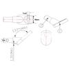 Linker Bike Trailer Hitch Attachment Tow bar Coupler Clutch Bicycle Part Connector Durable Practical Trailer