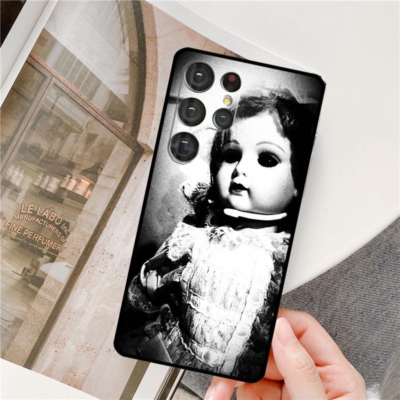 Creepy Dolls Phone Case For Samsung Galaxy S25 Ultra S9 S10 S20 S21 S22 S23 S24 Plus S24 FE Bumper Cover