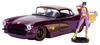 Jada 1957 Chevy Corvette Batgirl с фигуркой Завершенное изделие JADA30457 1/24 (Комиксы DC)