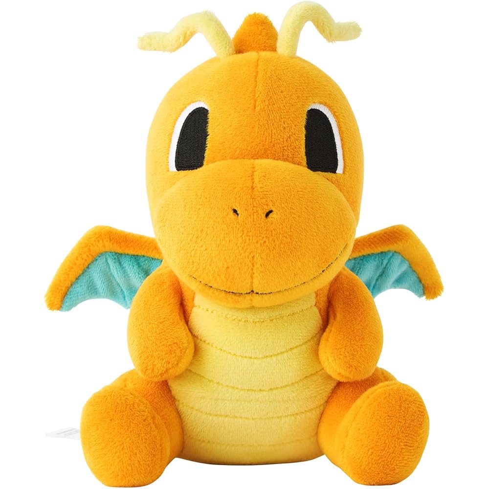Оригинальная мягкая игрушка Драгонайт из Pokemon Center 30 см