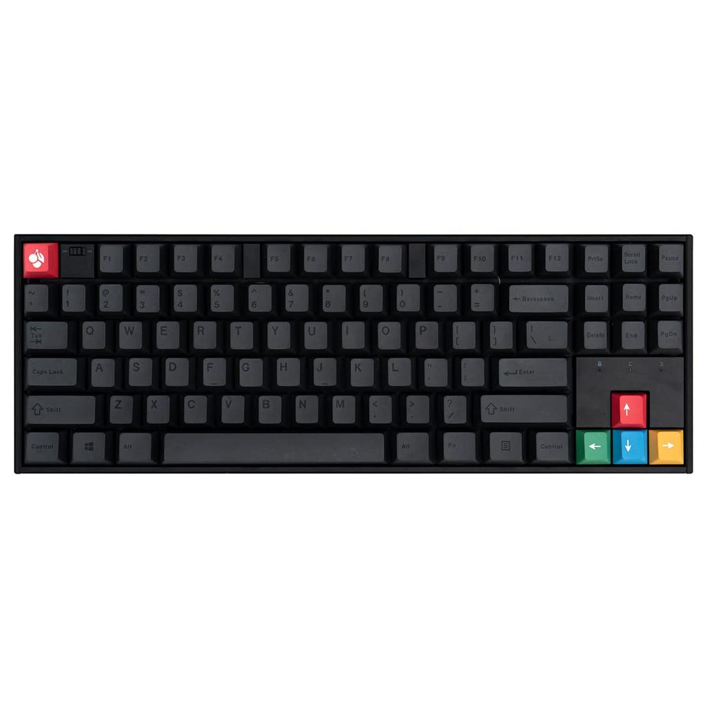 Mintcaps PBT Grey Keycaps Cherry Profile Retro Dyesub Keycap Set 130 Keys Custom Keycaps for Cherry Gateron MX Switches Mechanical Gaming Gear