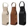 PU Leather Wine Gift Bag Double Layer Champagne Gift Bag Luxury Beer Gift Bag