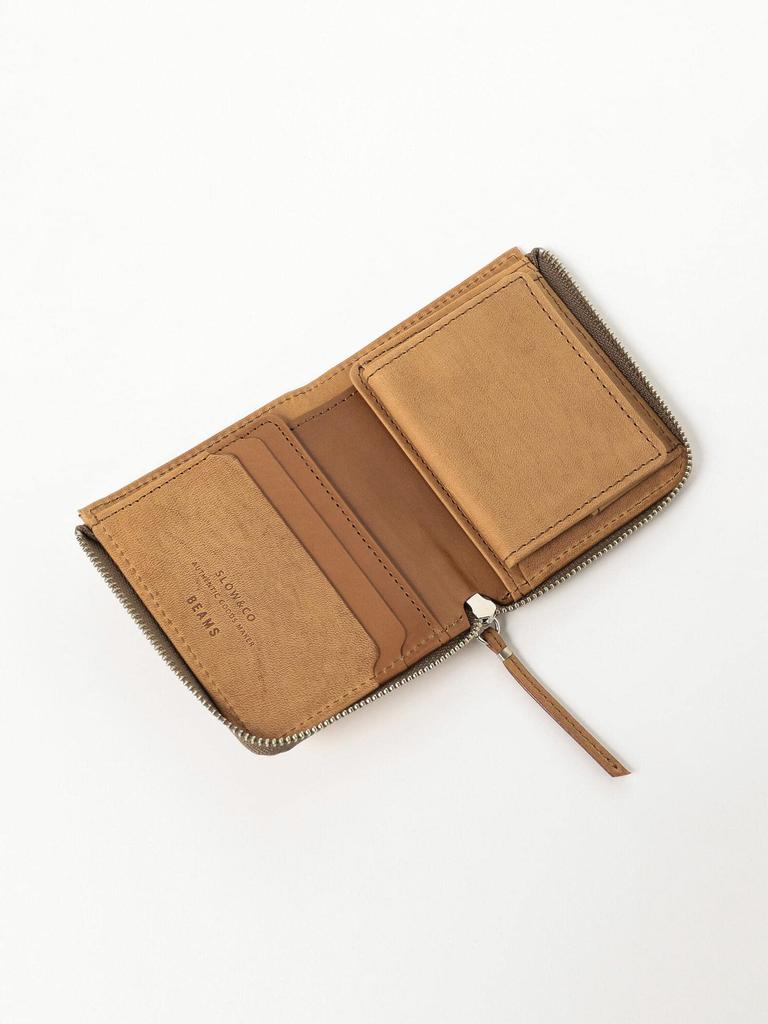 Wallet Accessories SLOW Custom Coin Wallet CAMEL FREE 11640036421 [BEAMS] Men's