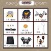Zhongli Game   Cosplay Cos Costume Wind Cheater Anime Outfits Brown Wigs Role Play Carnival Party Men