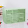 Girls' Heart Nine Palace Grid Storage Box Dust Proof Drawer Box Desktop Stationery Jewelry Cosmetics Storage