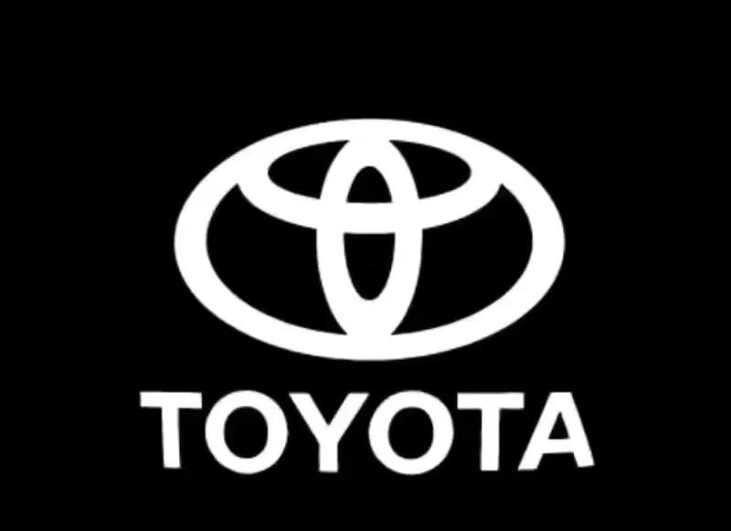2 шт. Светодиодная подсветка дверей автомобиля с логотипом Для Toyota Camry Highlander Land Cruiser Prado Avalon Reiz Rav4 Crown CHR аксессуар