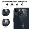 Tempered Glass Camera Lens Protector for iPhone 15/15 Plus Anti-explosion Ultra Clear Phone Lens Film