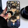 Чехол для телефона с персонажами аниме Детектив Конан для iPhone 17 16 15 16e 14 13 12 11 Pro Max Plus Чехол Обложка Coque