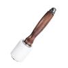 Leather Nylon Hammer Wood Handle Leather Carving Mallet Craft Tool