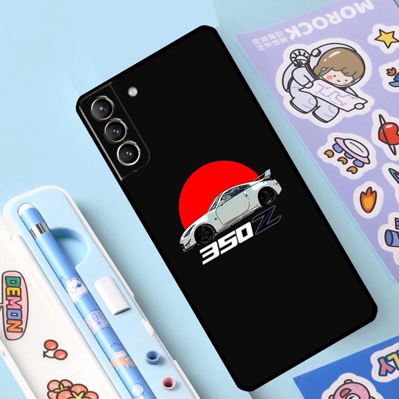 Sports Car JDM Drift 350Z 370Z Cover For Samsung Galaxy S23 S21 FE S20 FE S22 Plus Note 20 Ultra Note 10 S8 S9 S10 Plus Case