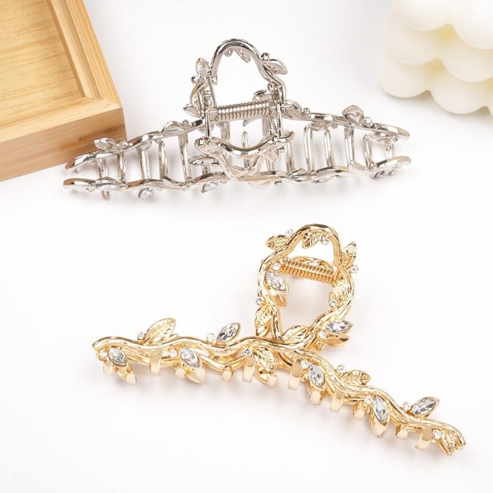 Large Size Hair Styling Clamp Clip Leaf Shape Hair Clip Fancy Hair Claw Clip Hair Accessories