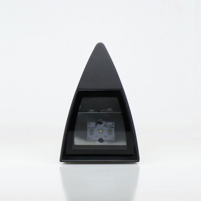 Applique - SMD LED - 3.5W - Aluminium Noir - IP44 - Éclairage Extérieur