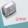 Home Work NOT Done Self Inking Rubber Stamp Custom Colop Office Stationary P20 Mini Stamper