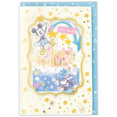 Открытка на день рождения Hallmark Disney Музыкальная шкатулка Микки и Минни 833398