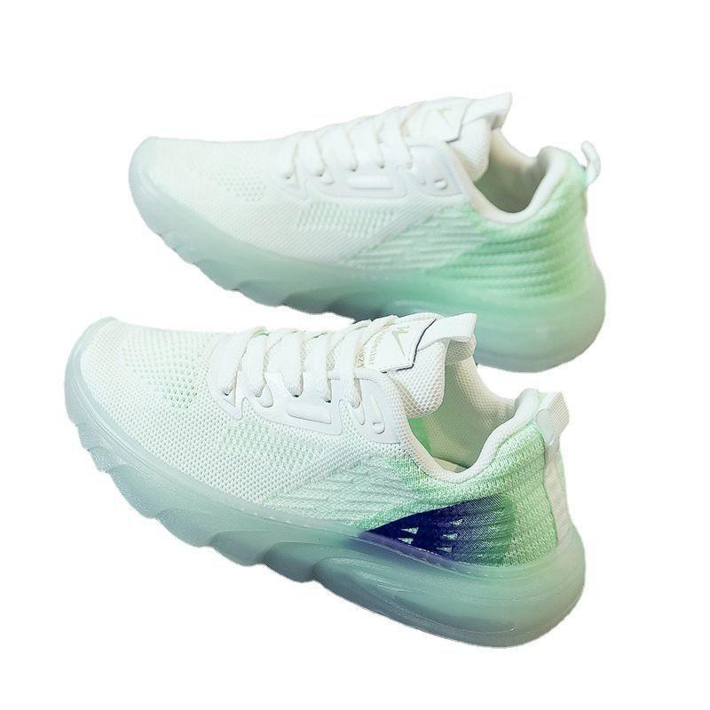 Summer Women's Shoes Jelly Sole Trend Platform Casual Shoes Mesh Soft Sole Comfortable Versatile Sports Shoes