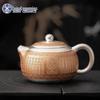 Мастер Чжэн Вэньцян Нефритовый чайник из фарфора цвета бараньего жира