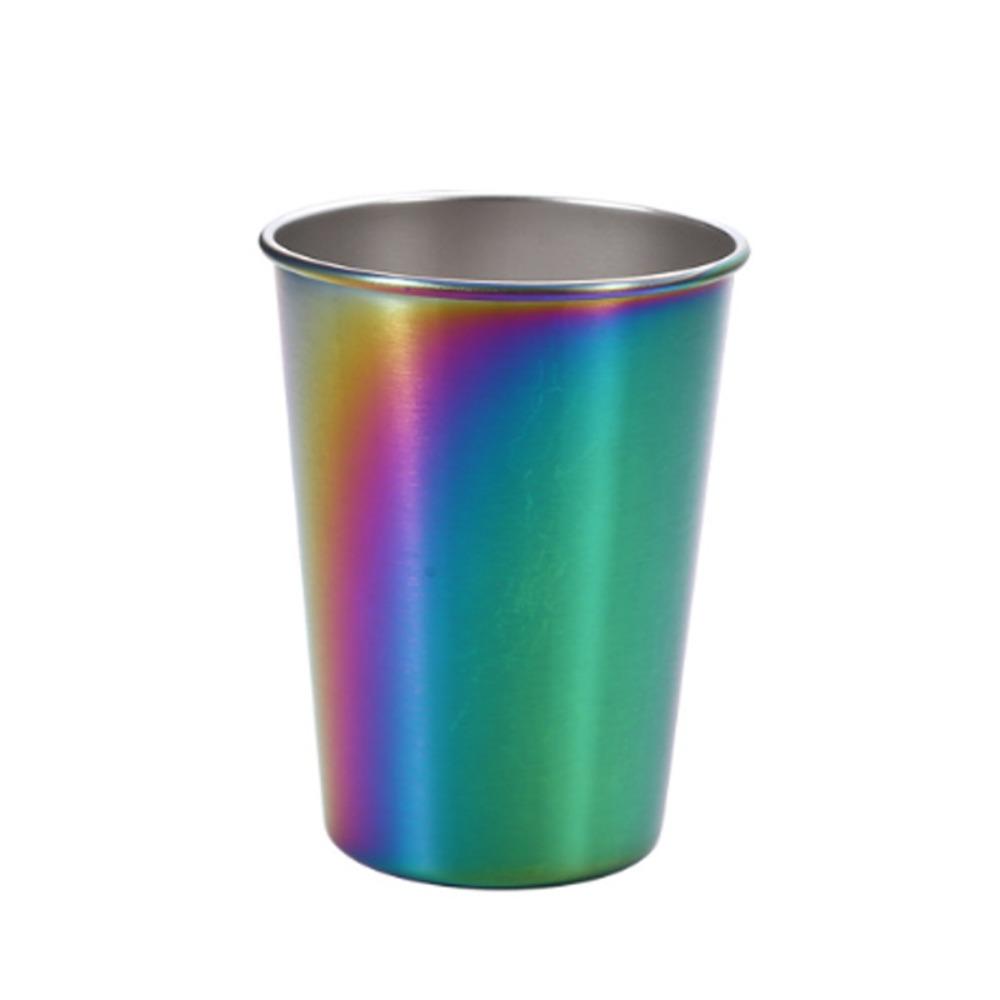 400/500ML Beer Cup Wide Mouth Drinking Cup Wine Cup Stainless Steel Cup Restaurant