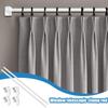 Bathroom Tension Curtains Rod Window Telescoping Curtains Rod Easy To Install Decorative Home Supplies Including 4 Hooks For
