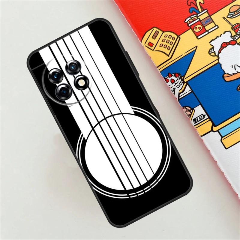 Чехол для телефона Music Case с рисунком Гитара Скрипка Для OnePlus 10T 8T 12R 10R 9R 12 11 10 9 Pro Nord CE 4 2 Lite N10 N20 N30 Nord 3