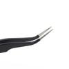 Pointed Elbow Stainless Steel Antistatic Tweezers for Reparing