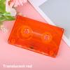 1Pc Color Blank Tape Case Audio Magnetic Audio Recording Cassette Tape Shell Empty Reel To Reel Cassette(No Tape Core)