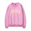 Толстовки с круглым вырезом Sturniolo Triplets Fresh Love Varsity Merch Женская одежда с принтом Повседневная уличная одежда Толстовка Sturniolo Triplets