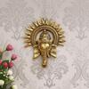 Golden Metal Sun Ganesha Wall Hanging - Lord Ganesha Statue Wall Art- Decorative for Wall Decor - Diwali Decoration Items for Home Decor