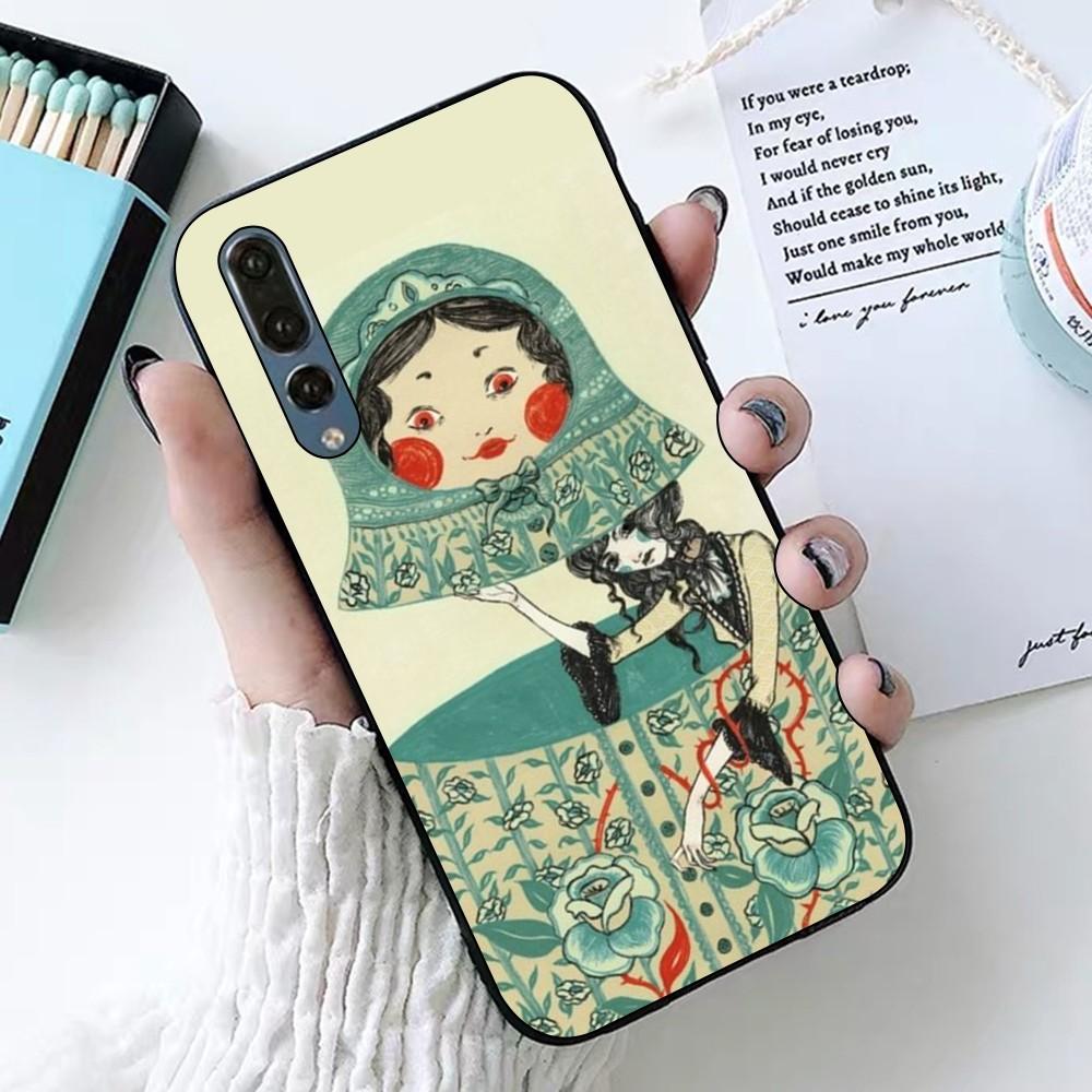 Russian Dolls Matryoshka Phone Case For Huawei P 8 9 10 20 30 40 50 Pro Lite Psmart Honor 10 Lite 70 Mate 20lite