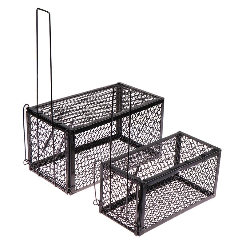 Mice Trap Cage Rodents Trap Mouse Catcher Animal Control Self-Locking Mousetrap Reusable Catch Rat Implement Trap Rat Cage