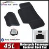 Universal Motorcycle Passenger Backrest Back Pad Motorcycle Back Cushion Top Box Trunk Cushion Tail Box Case Cushion Passenger