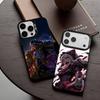Чехол для телефона Anime O-Overlord-D для iPhone17,16,15,14,13,12,11 Plus,Pro Max Черный Конфетный Посеребренный Чехол