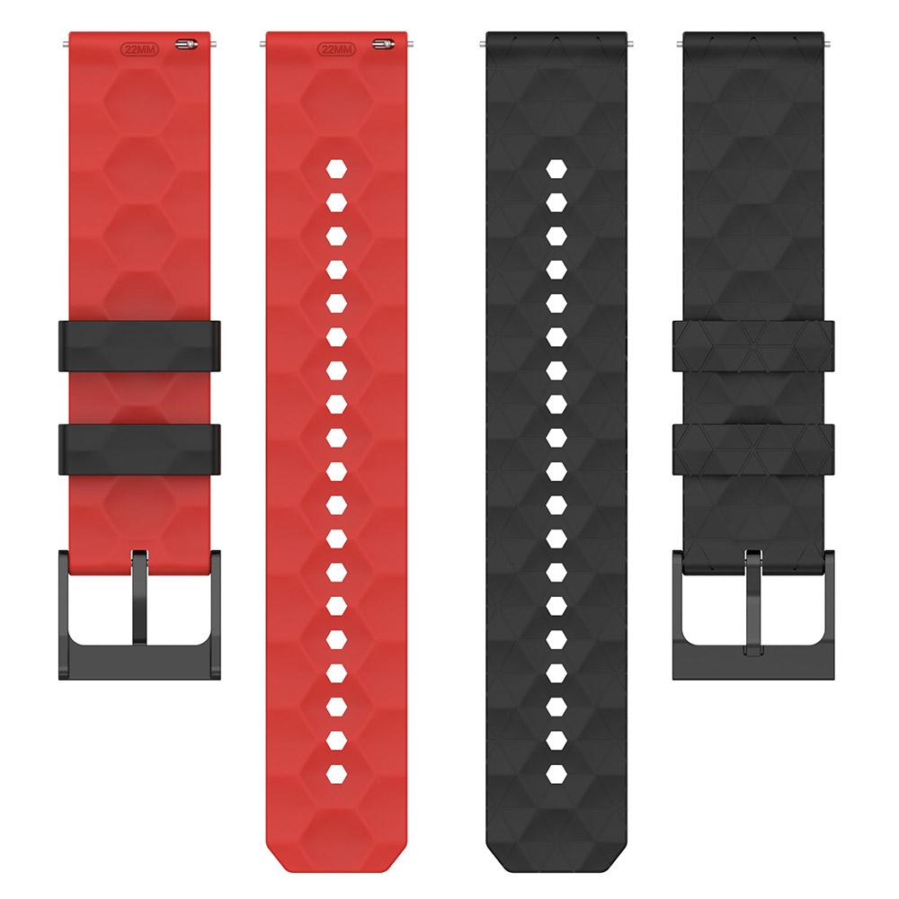 Силиконовый ремешок 20 мм 22 мм для Huami Amazfit GTR 4 GTS 3/2 Bip, браслет с футбольным узором, ремешок для браслета Huawei Watch GT 3/2, 42 мм, 46 мм