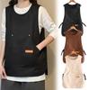 Vest Style Baking Overalls Canvas Chef Aprons Fashion Cooking Apron  Kitchen Accessories