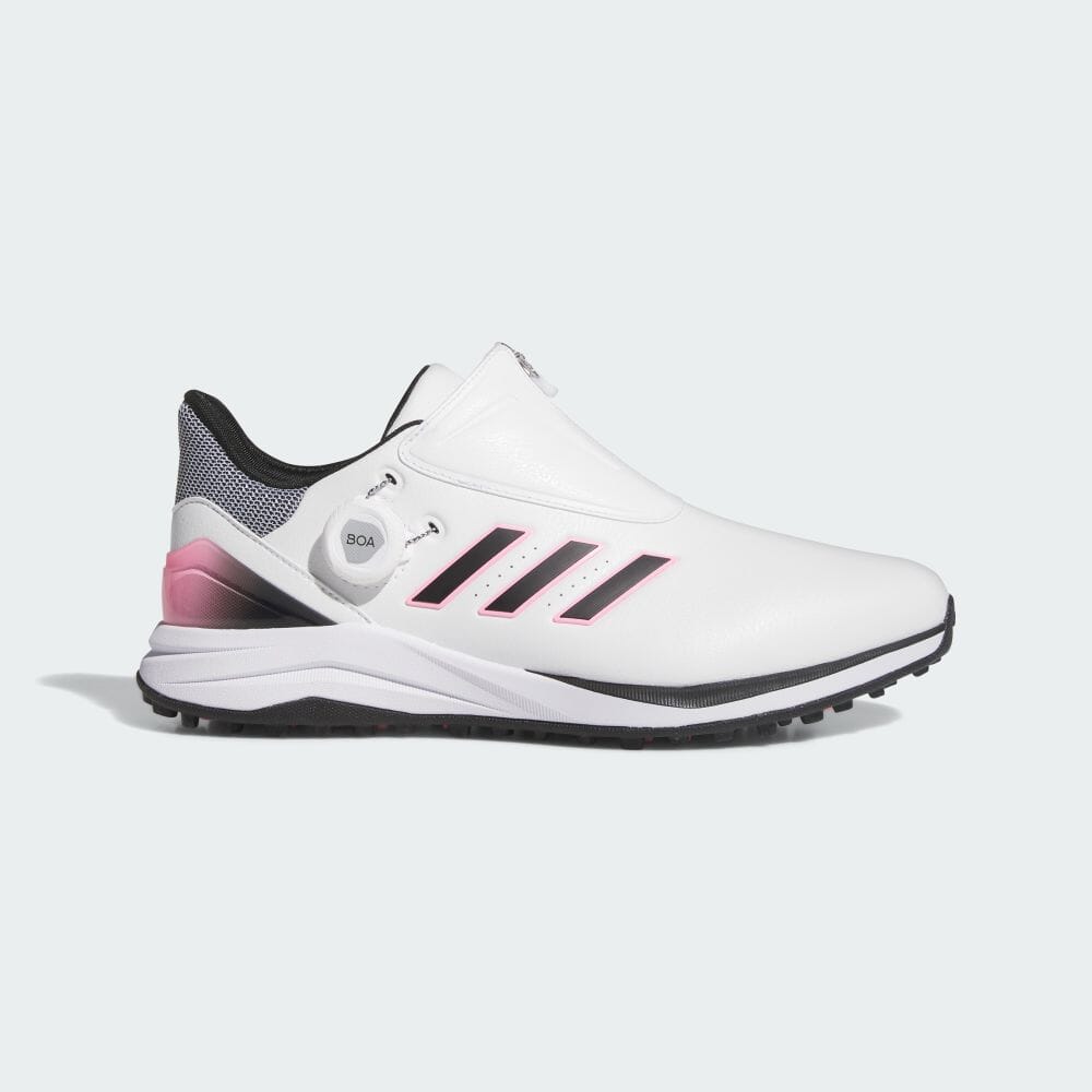 Adidas Solar Motion Boa 24 Footwear White Shoes & Footwear Sports Shoes MEN'S GOLF ID8595 Footwear White/Core Black/Pink Spark