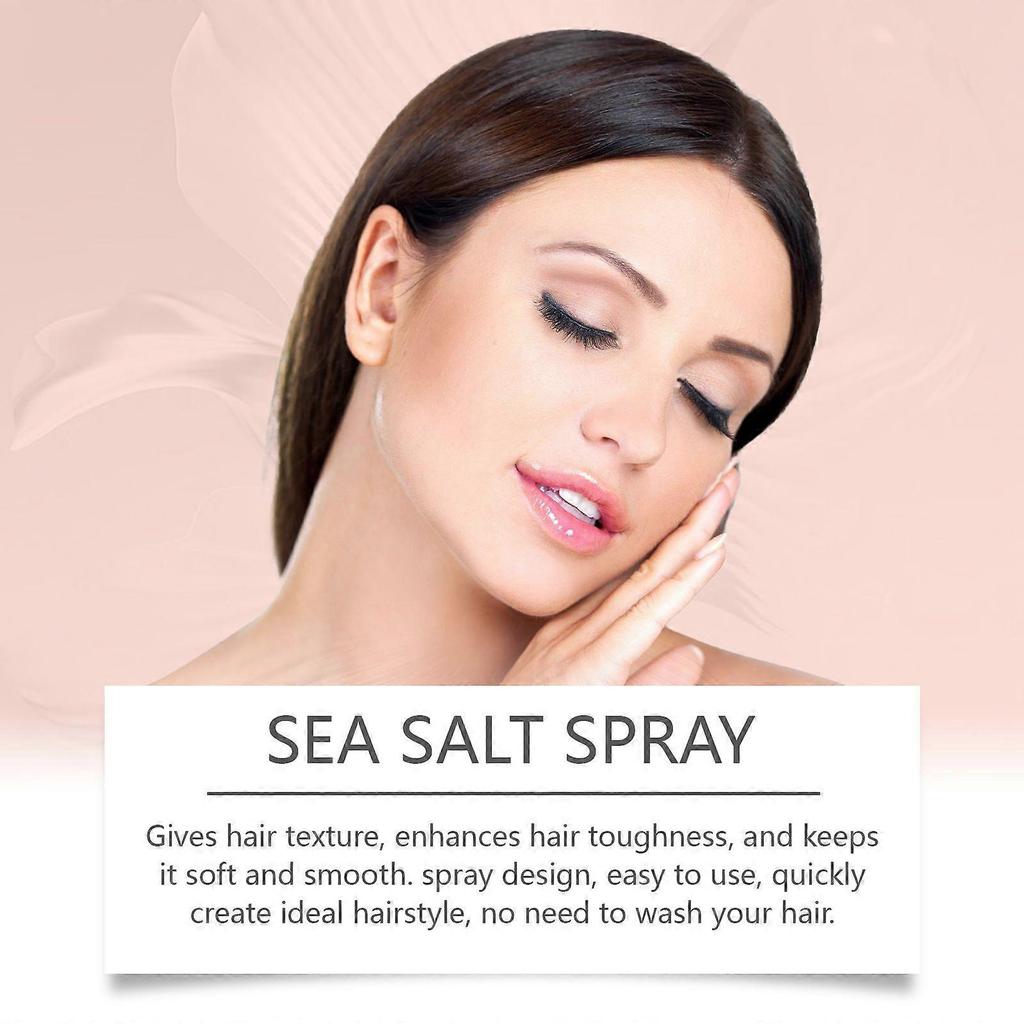 3PC Hair Sea Salt Styling Spray Lazy Refreshing Oil Control Fluffy Hair No-Wash