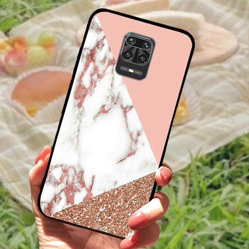 Для Xiaomi Redmi Note 9 Чехлы Мягкий ТПУ Силикон Мультяшный Задняя Крышка Телефона На Redmi Note 9 Pro Чехол Note 9s Note 9 s Бампер Fundas