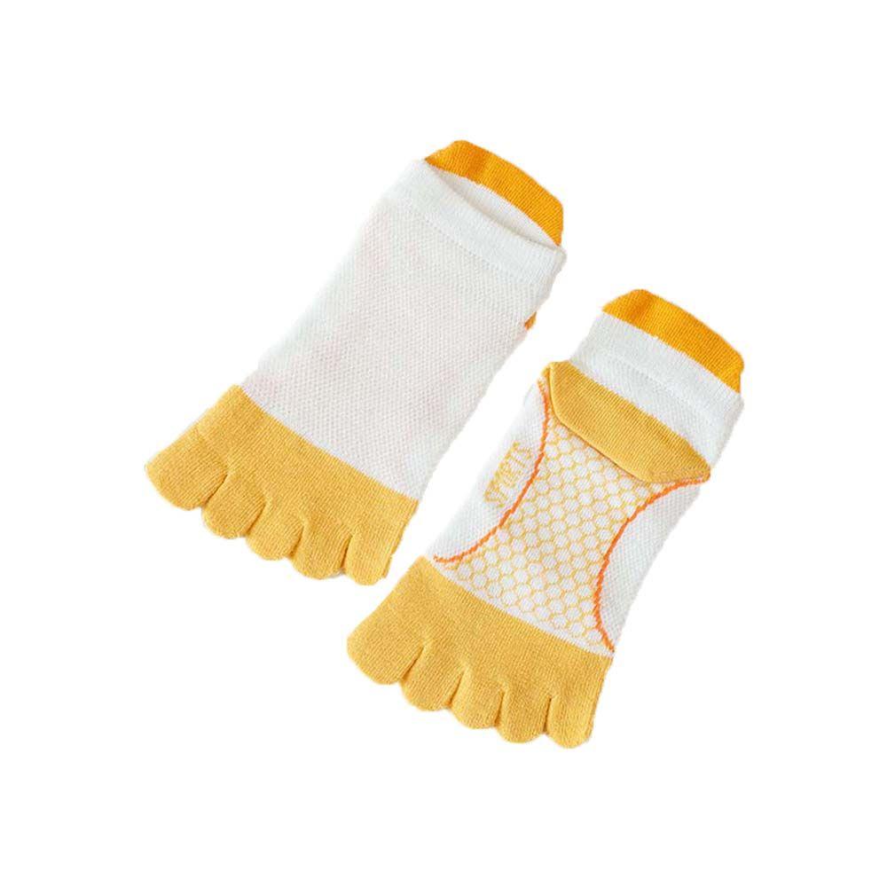 Matching Cotton Anti-slip Children Short Tube Socks Split Toe Socks Five-Finger Socks Kids Hosiery